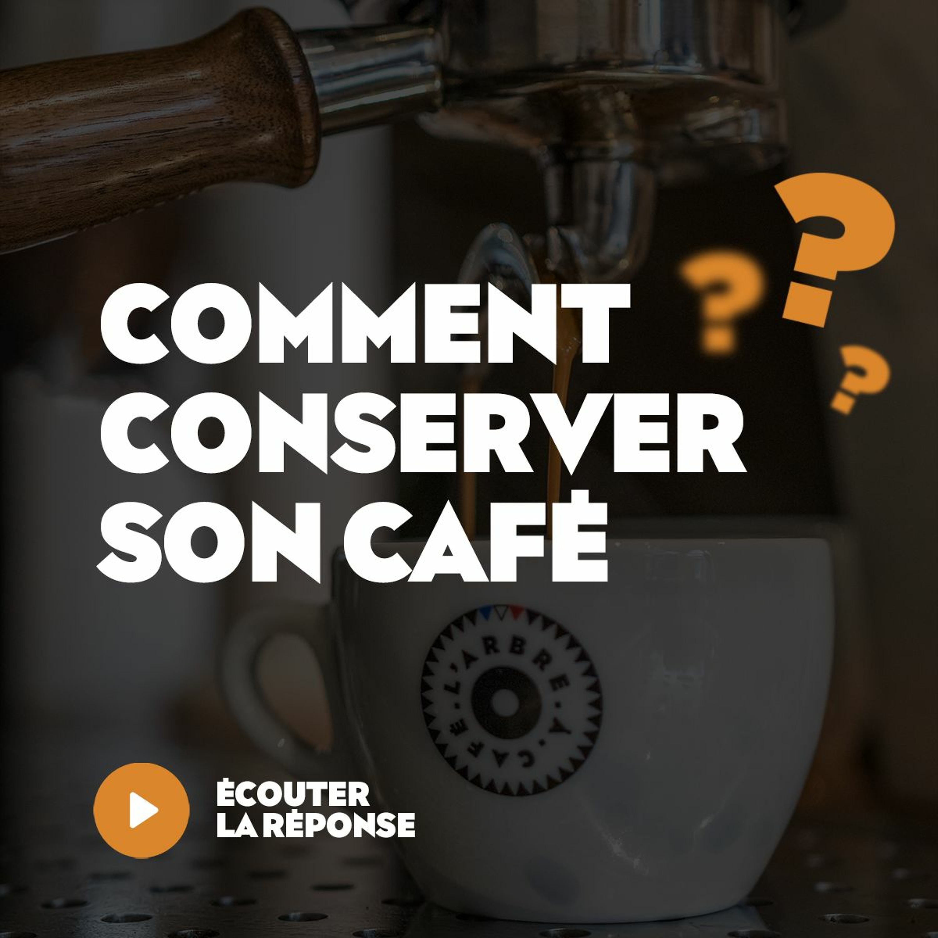Un café, la question