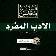 مجالس الأدب المفرد (20) | د. أحمد عبد المنعم