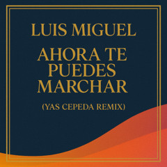 Luis Miguel - Ahora Te Puedes Marchar ( Yas Cepeda Remix )