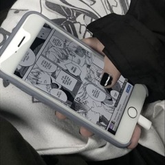 reading manga in the class