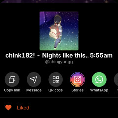 chink182! - Nights like this.. 5:55am