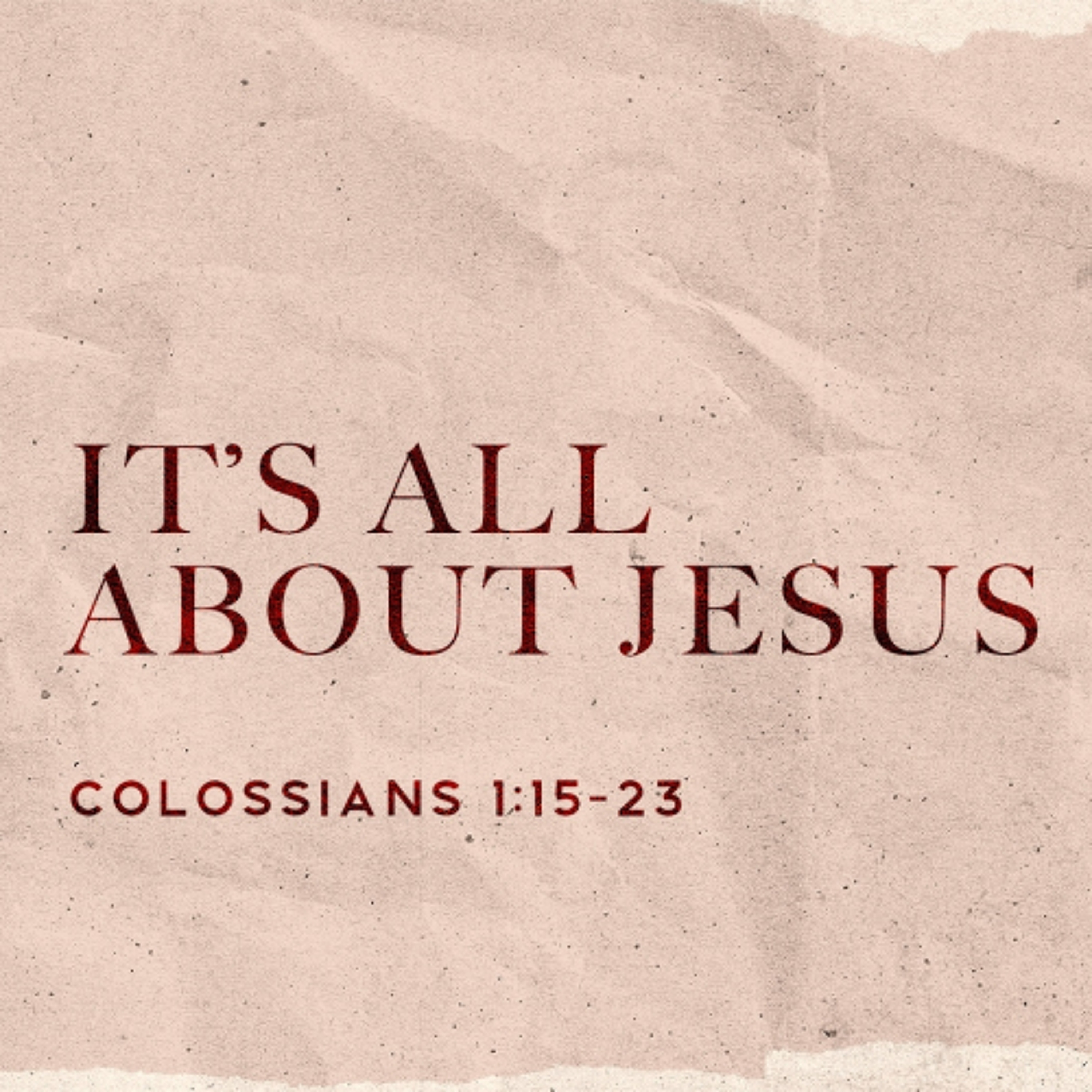 It's All About Jesus episode artwork