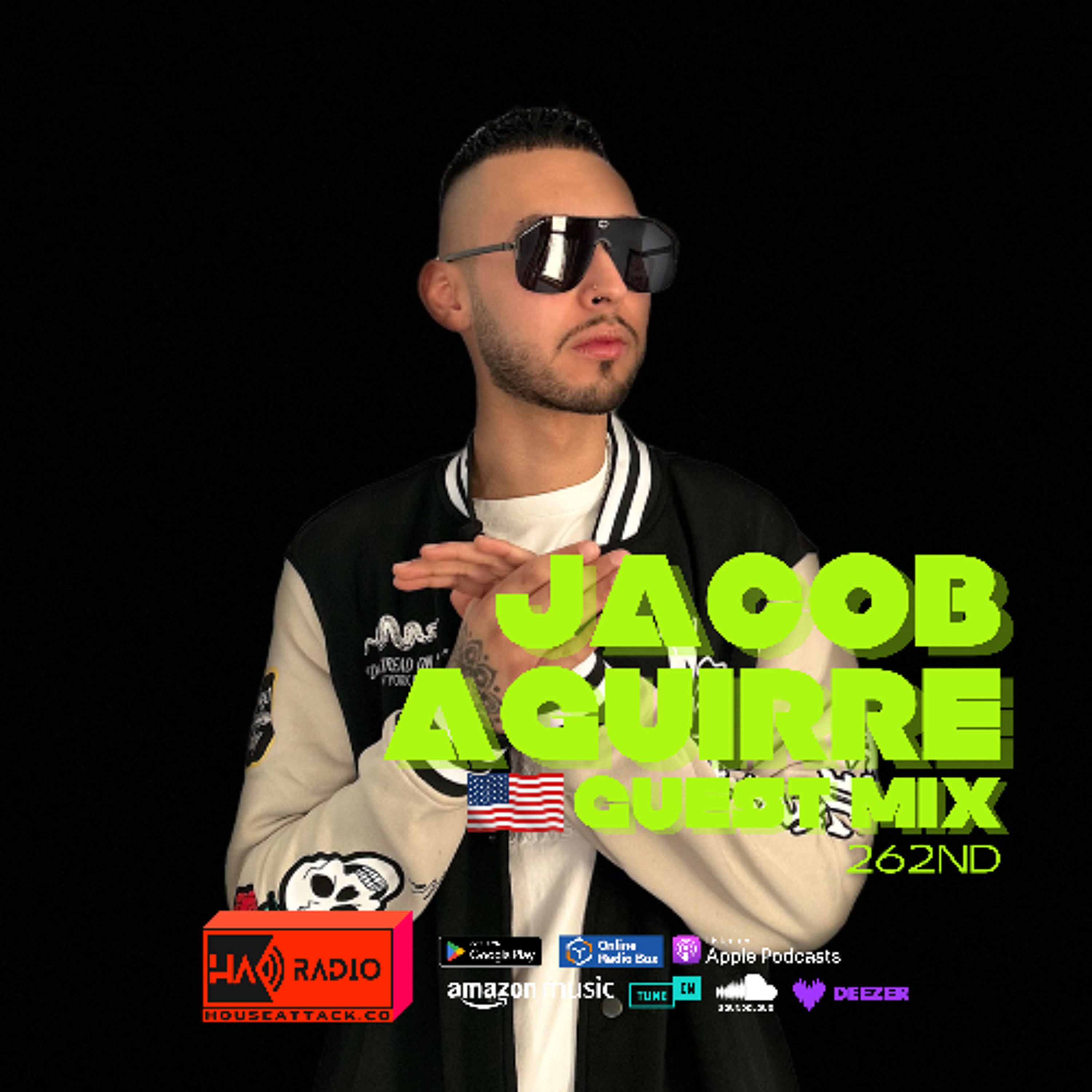 GUEST MIX 262ND - JACOB AGUIRRE (USA) episode artwork