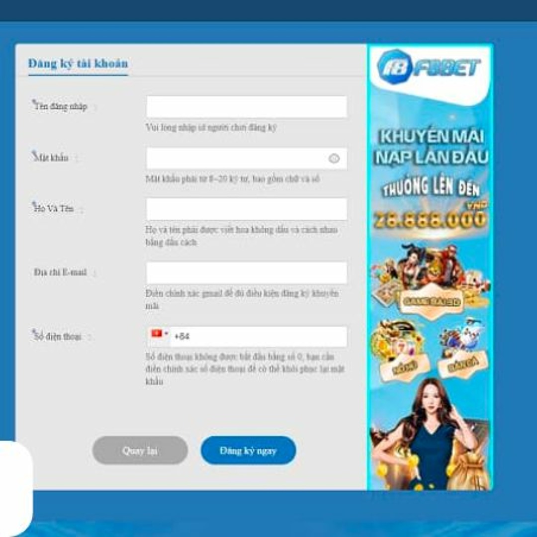F8BET - Link Nhà Cái F8bet.com Chính Thức - Đăng Nhập
