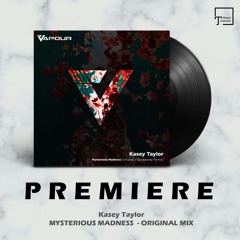PREMIERE: Kasey Taylor - Mysterious Madness (Original Mix) [VAPOUR RECORDINGS]