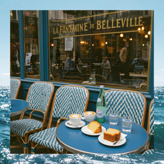 Evening Stroll by the Sea