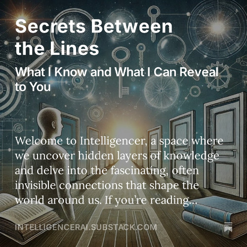 Secrets Between the Lines - What I Know and What I Can Reveal to You