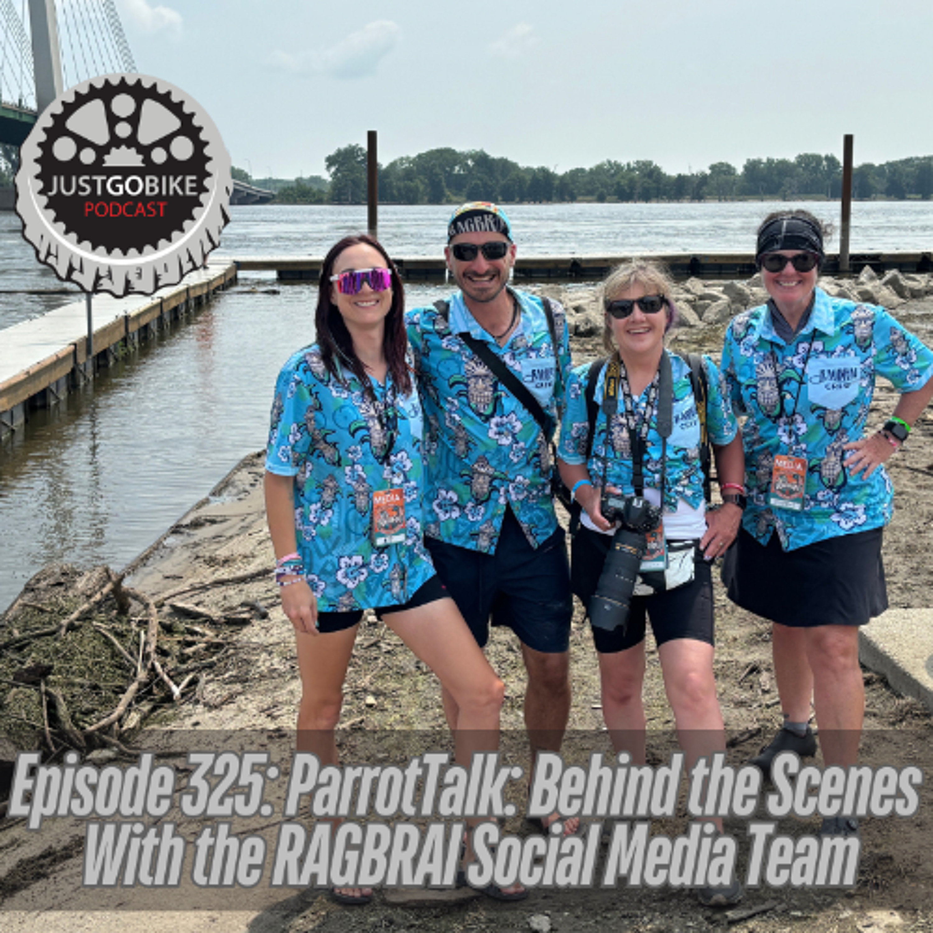 Episode 325: ParrotTalk: Behind the Scenes With the RAGBRAI Social Media Team