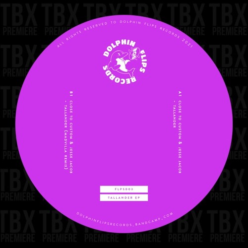 Premiere: Close to Custom, Jesse Jacob - Tallander [Dolphin Flips]
