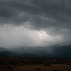 Clouds burst