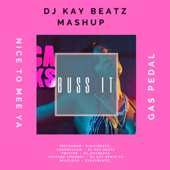 Erica Banks - Buss It Remix X Gas Pedal X Nice to meet ya - DJ Kay Beatz Mashup
