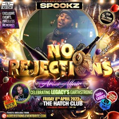 DJ Spookz Live @No Rejections Hosted By DJ Natz B (Hip Hop,Afro Beats, Funky House)