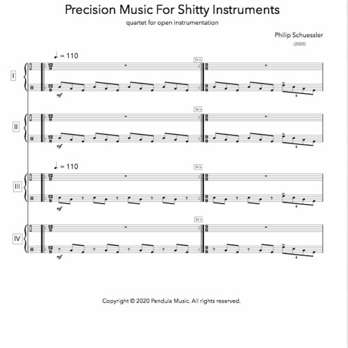 Precision Music For Shitty Instruments