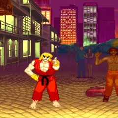 Stage KEN (NES Style) : Street Fighter ZERO 2