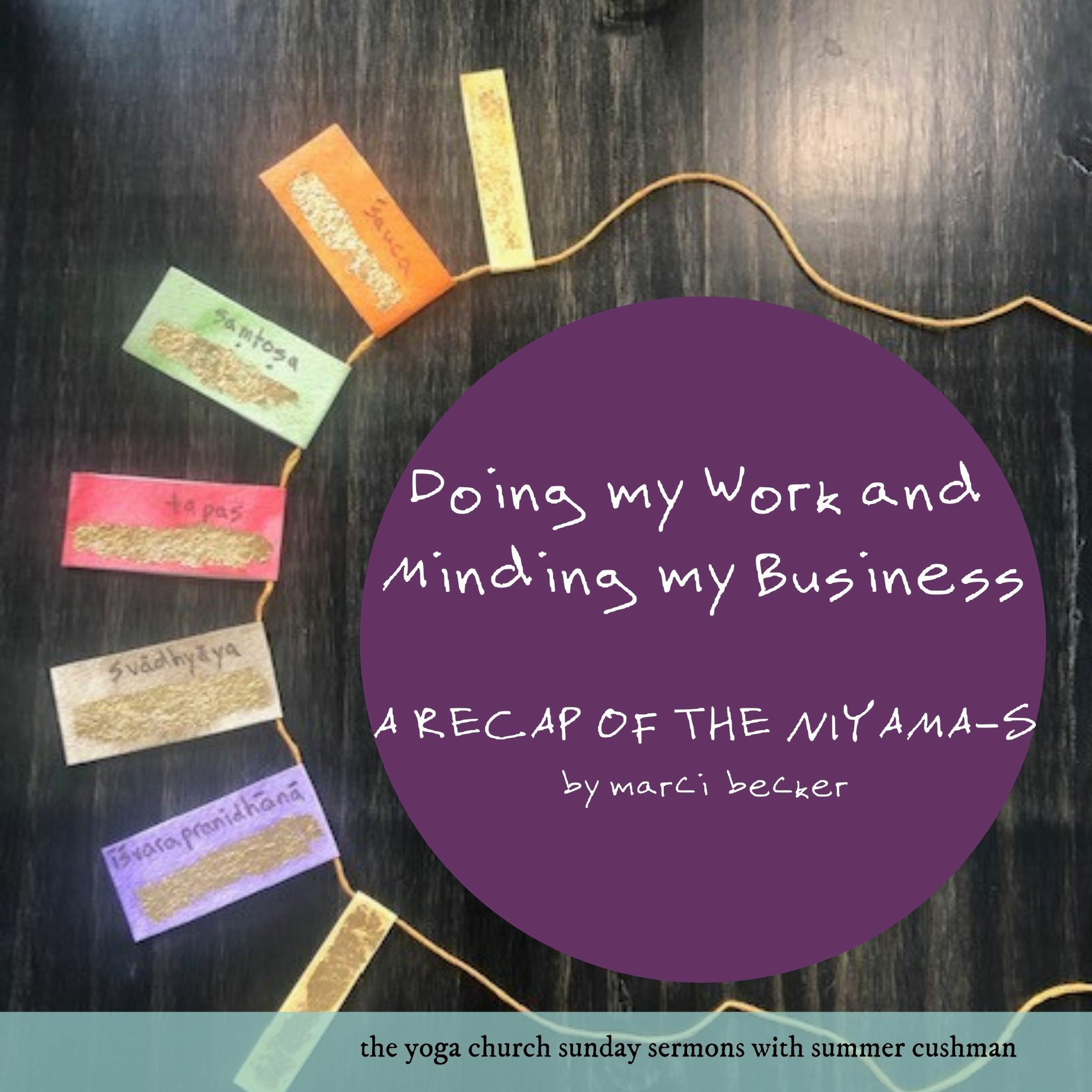 The Yoga Church Sunday Sermons