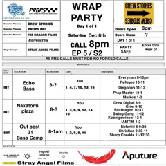 WRAP PARTY DEC 2025 - STRAY ANGEL FILMS - CREW STORIES - MADPROPS - FAT DRAGON FILMS