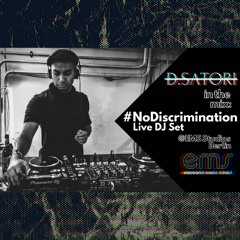 In the Mix: #NoDiscrimination - Live DJ Set @ EMS Studios Berlin