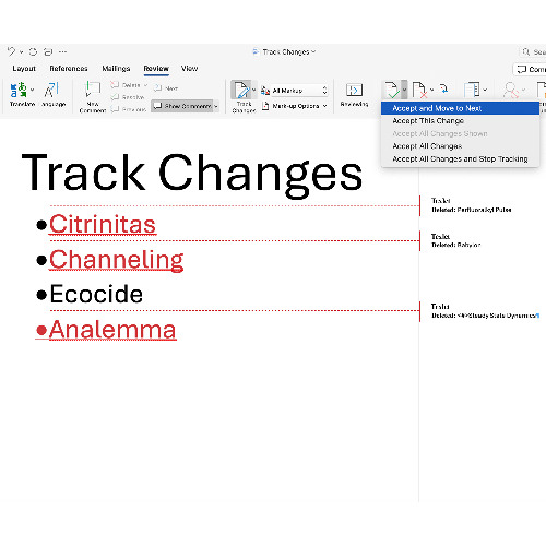 Track Changes