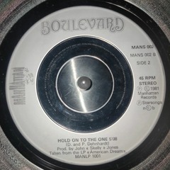 BOULEVARD - Hold On To The One [Manhattan Rec] 1981 7''