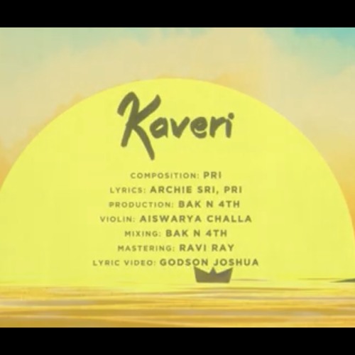 Kaveri | Official Animated Lyric Video | PRI x Bak n 4th