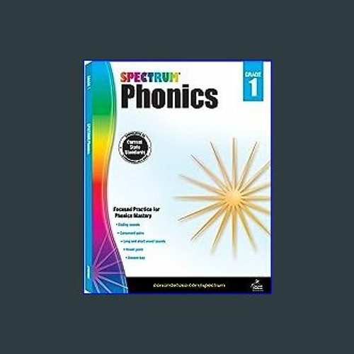 Stream [EBOOK] Spectrum 1st Grade Phonics Workbooks, Vowel, Consonant