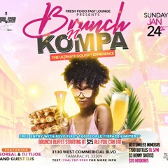 1.24.2021 @ti.joe @Dj SoRel Brunch & Kompa Live Audio
