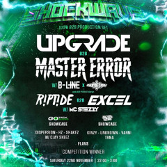 GOTECK AUDIO, BLISS DNB [J4Y] SHOCKWAVE @XOYO BIRMINGHAM ENTRY