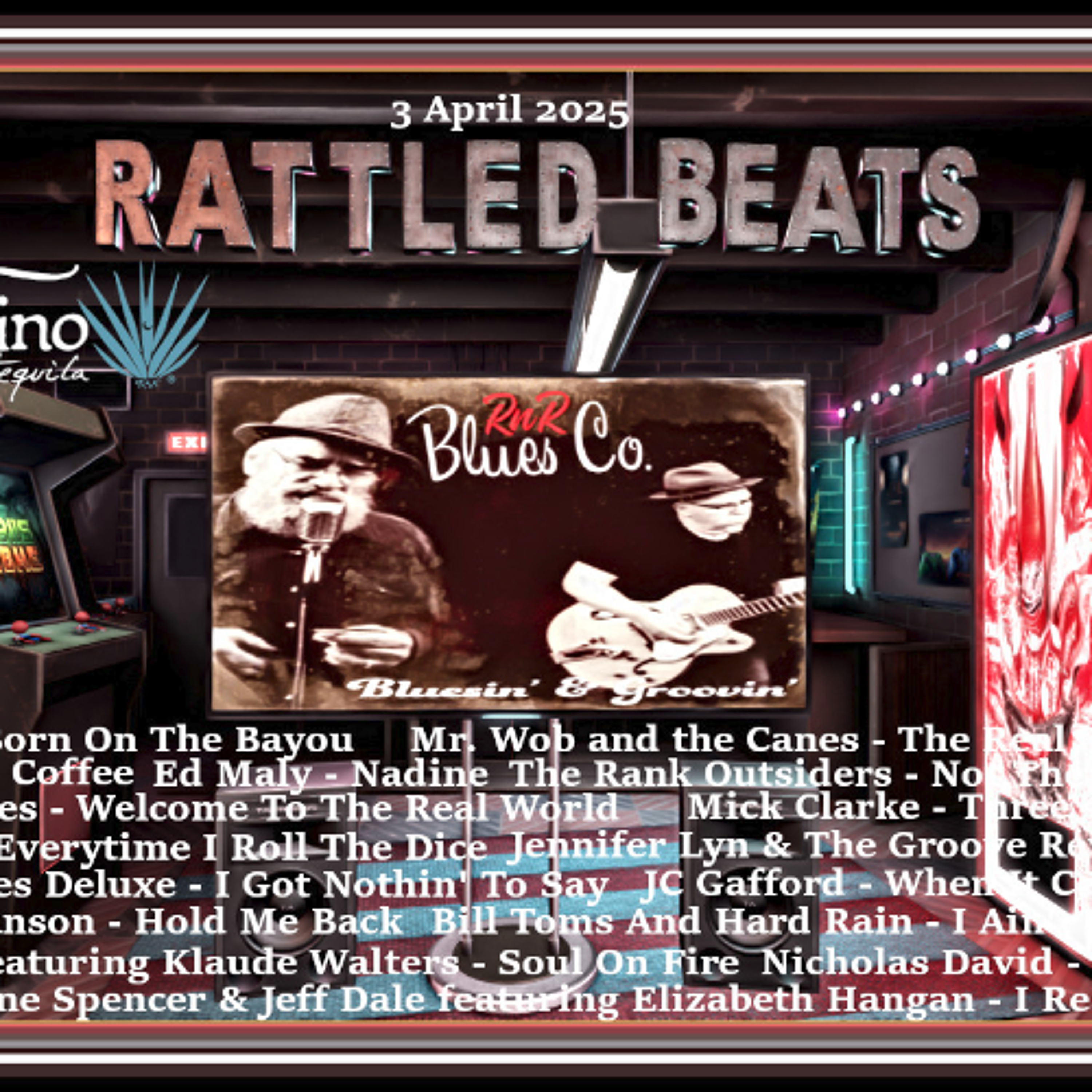 Rattled Beats 04-03-25 episode artwork