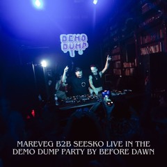 Mareveg B2B Seesko Live in the Demo Dump Party by Before Dawn