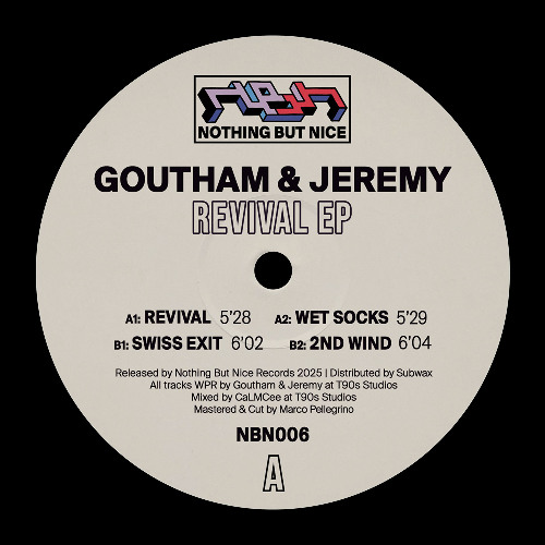 Goutham & Jeremy - Revival EP (NBN006)