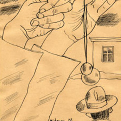 Untitled drawing (Zachód słońca SH)