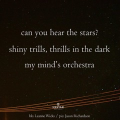 Can you hear the stars? (naviarhaiku635)