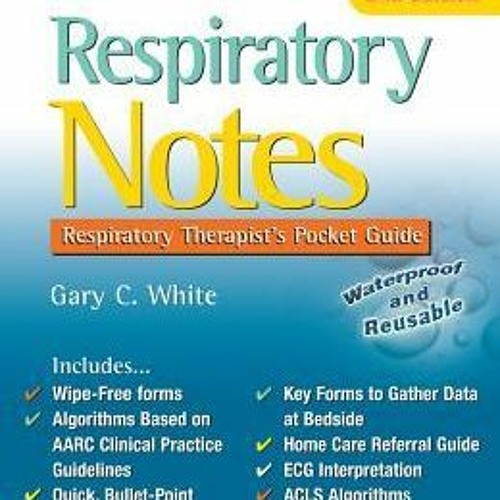 Stream GET THE (PDF)!! Respiratory Notes Respiratory Therapist's