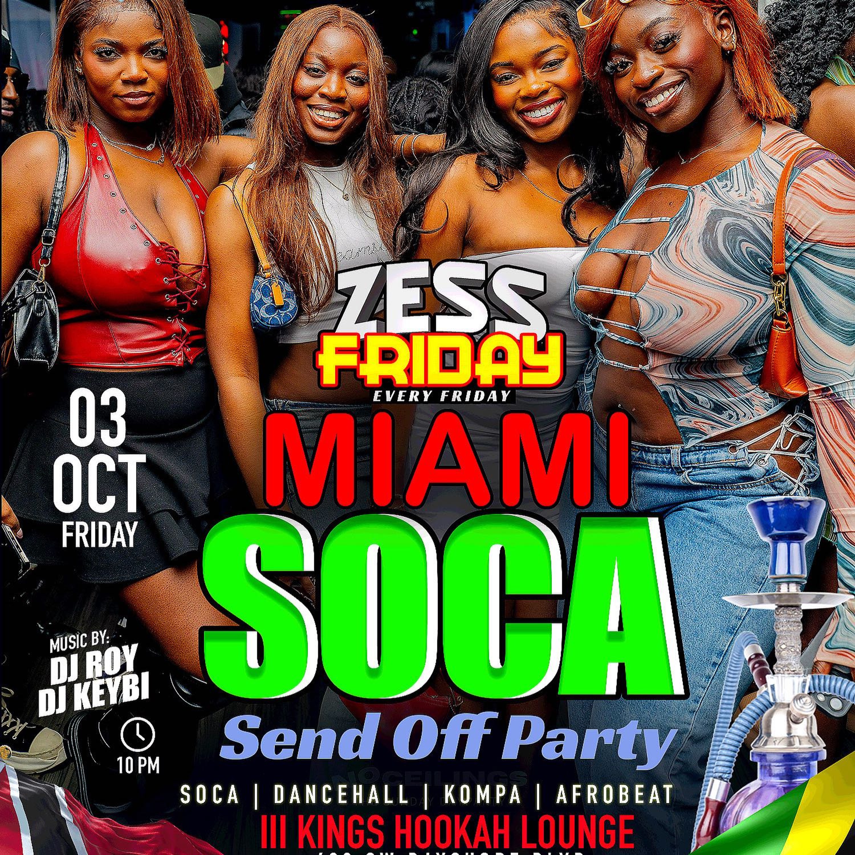ZESS FRIDAY DJ ROY SOCA DANCEHALL REGGAE AFROBEAT 10.3.25 LIVE AUDIO episode artwork