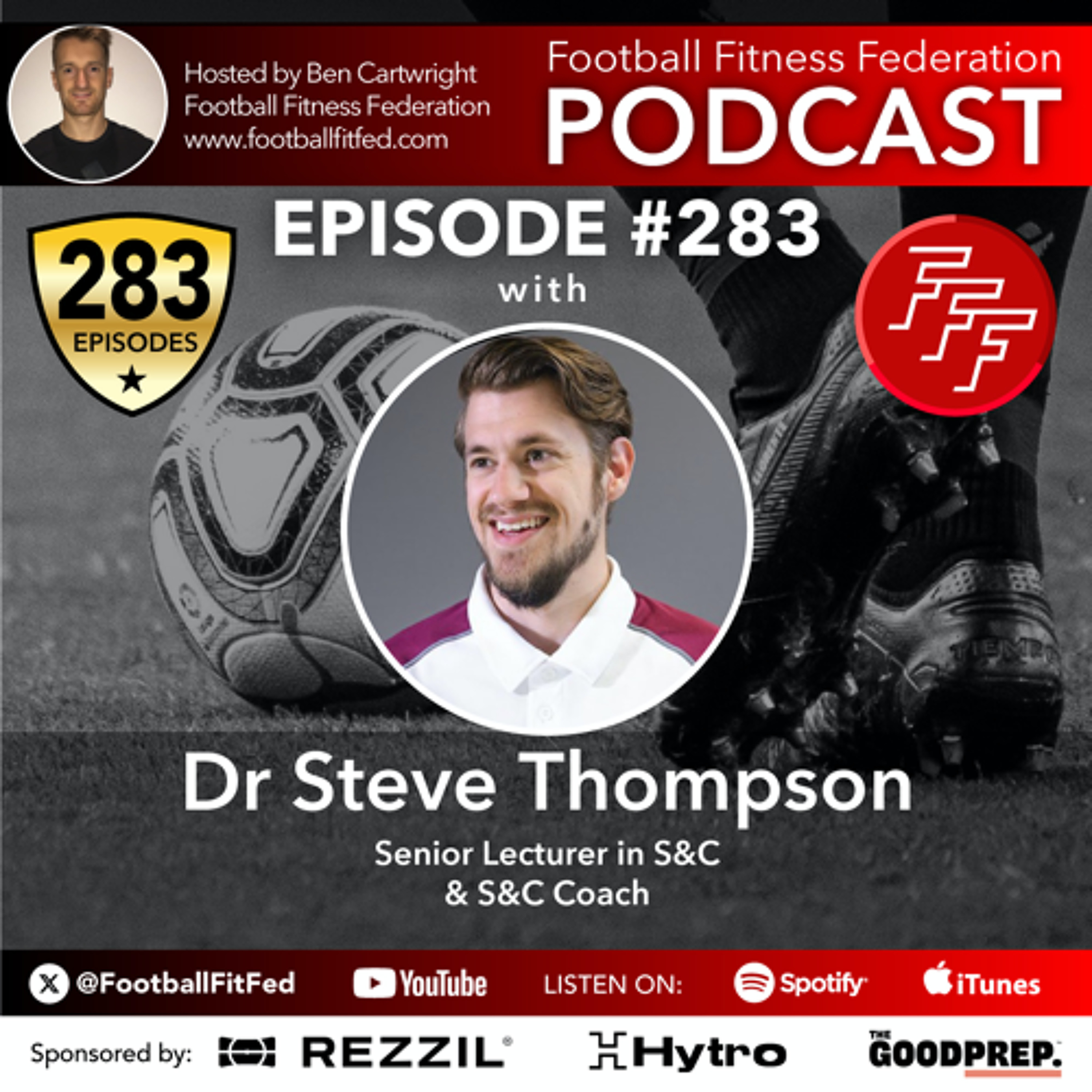 #283 "How to apply Velocity Based Training in your role" with Steve Thompson