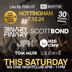 BIG CMV INSOMNIACZ LIKE ITS 1999 RECORDED LIVE AT NG-ONE NOTTINGHAM 7/12/24