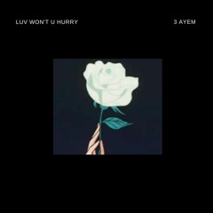 LUV WON'T U HURRY (Now on streaming services)