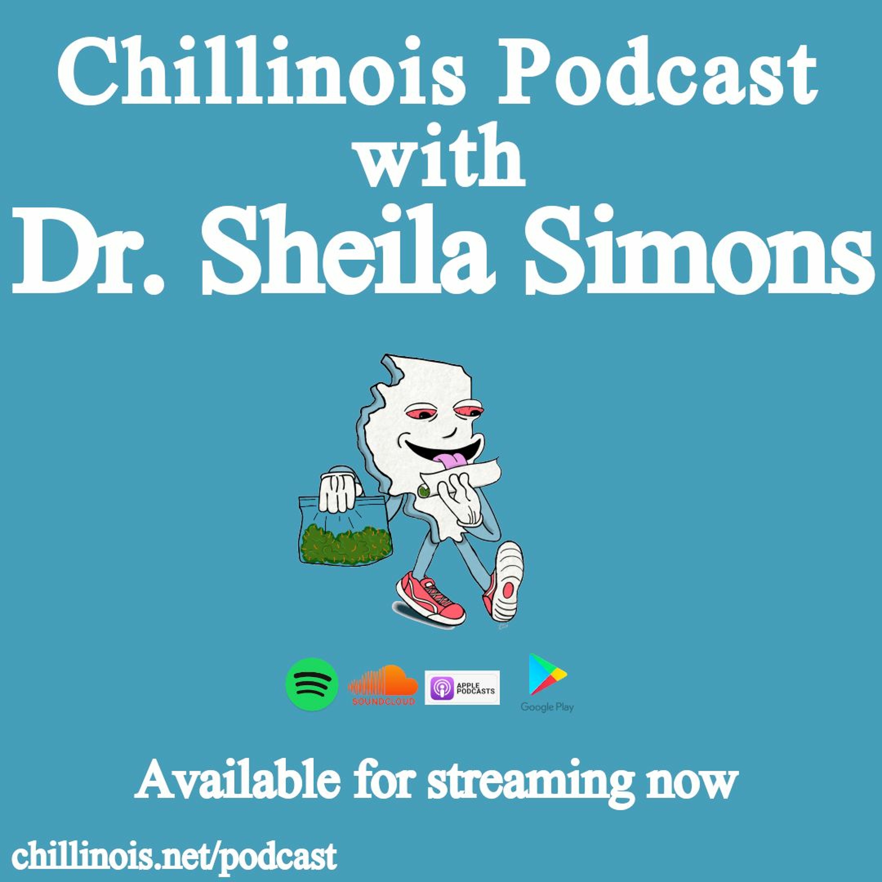 #96 - Dr. Sheila Simons, professor at Eastern Illinois University - Chillinois Podcast episode artwork