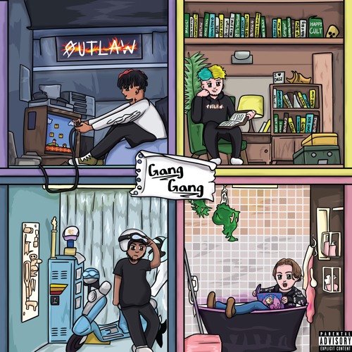 sad frosty - gang gang (Ft. DC The Don & BIG TEEZO)