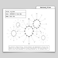 re_late w/ Solo Isa (18.09.2025)