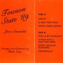 Towson University Jazz Ensemble 1989 -- 06 Sweet Georgia Schwartz -- Hank Levy