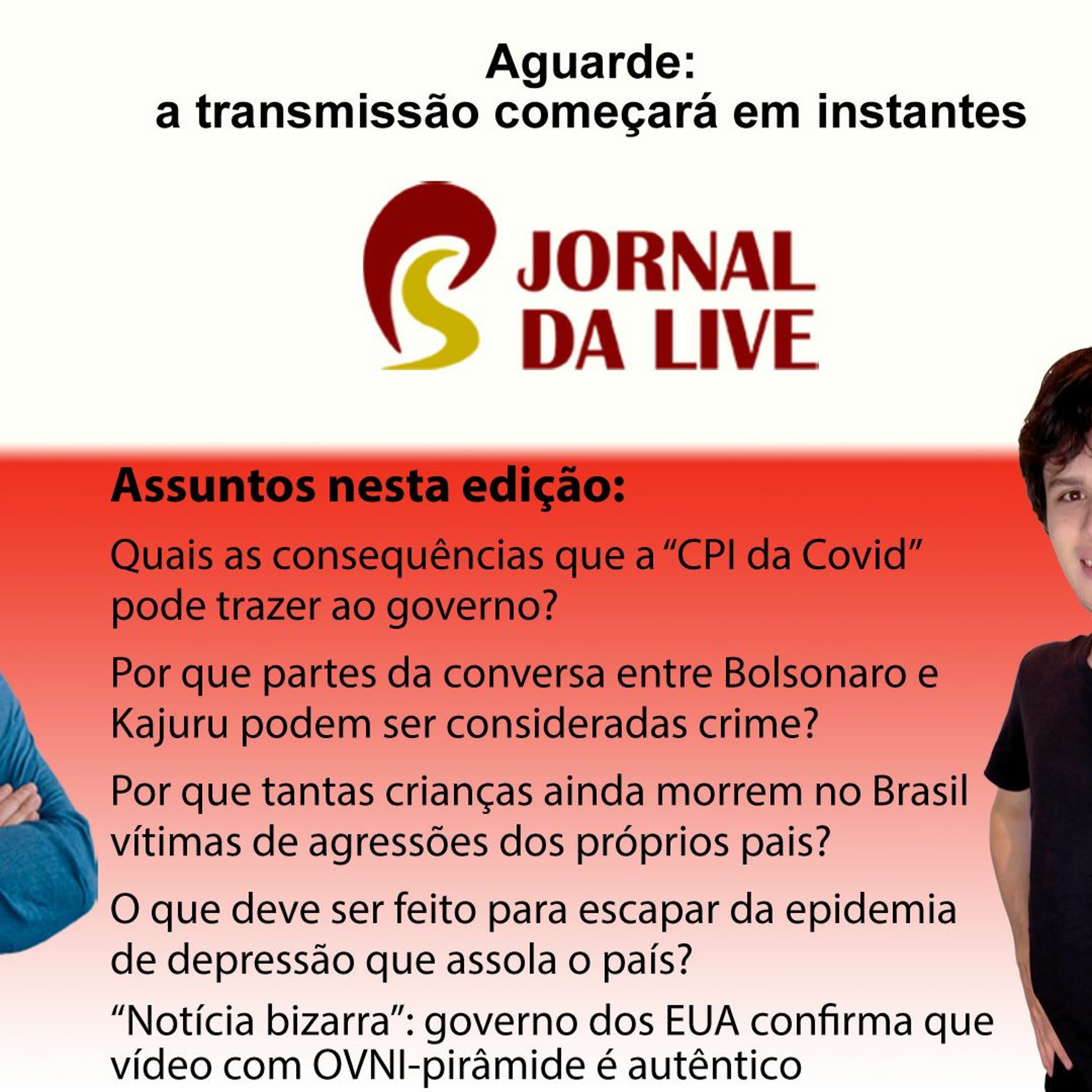 Jornal da Live - edição 64 - 15 de abril de 2021
