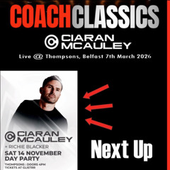 Ciaran McAuley Live @ Thompsons, Belfast with Coach Classics 7th March 2026