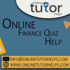 Online Finance Quiz Help