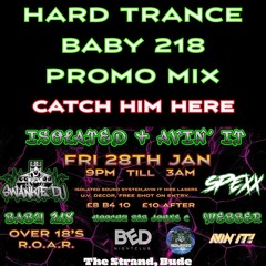 Baby 218 Hard trance Christmas promo mix