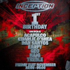 HAIG - INCEPTION FIRST BIRTHDAY MIX