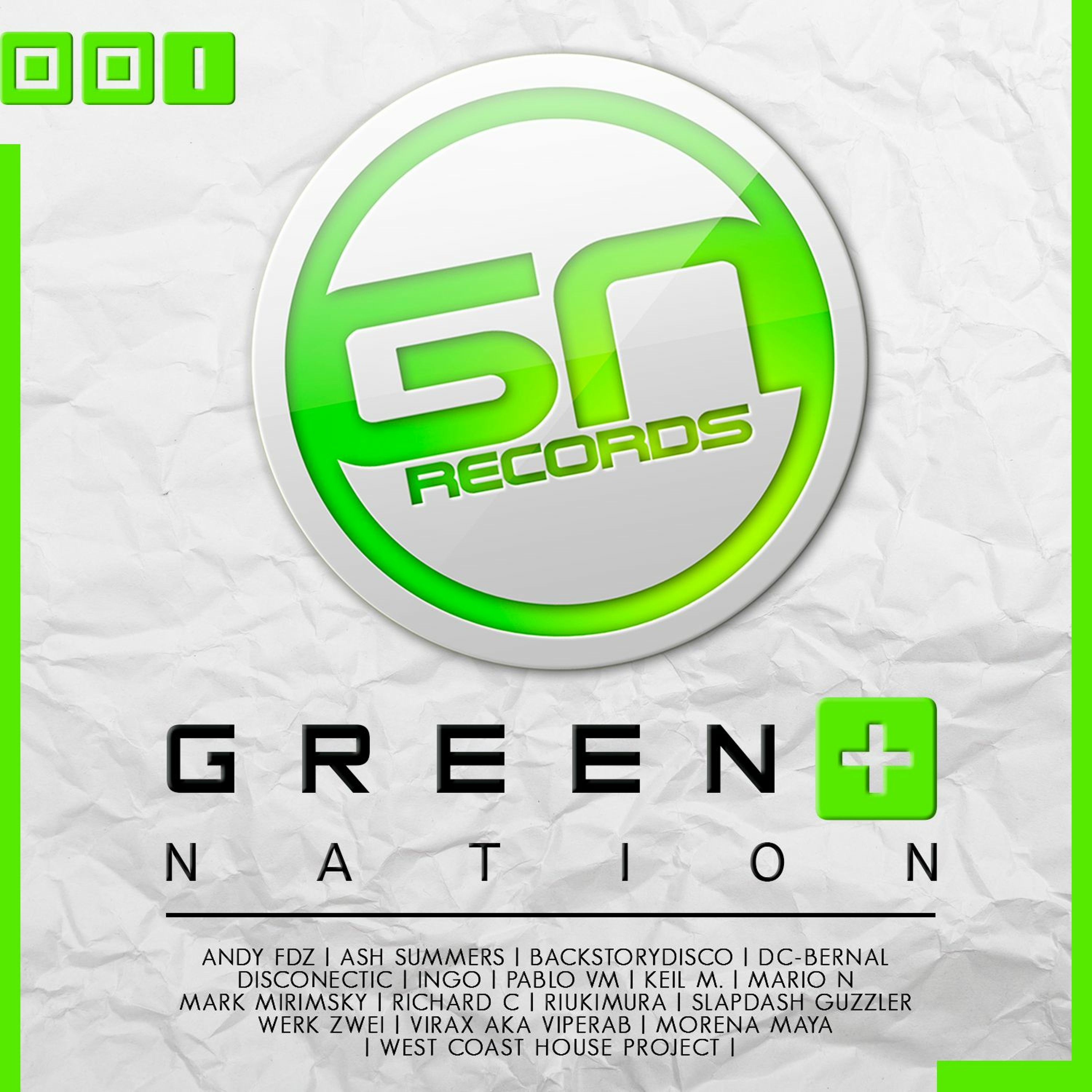 GREEN+ NATION [001] "NOW on Bandcamp ツ" (release 30/SEP/2021) SET FREE DOWNLOAD ツ episode artwork