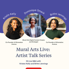 Mural Arts Live: Artist Talk Series
