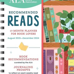❤pdf The American Library Association Recommended Reads and 2024 Planner: A 17-Month Book Log an