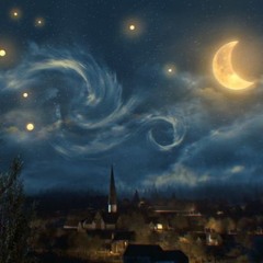 Moonlit night - ليلةٌ مُقمرة